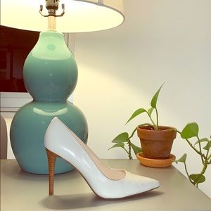 Nine West White Heels